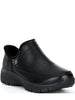 Skechers Slip-ins Relaxed Fit: Easy Going - Modern Whisper Pebble Leather Black