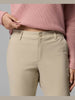 Columbia Women's Leslie Falls Pants II in Beige and Green