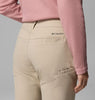 Columbia Women's Leslie Falls Pants II in Beige and Green