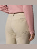 Columbia Women's Leslie Falls Pants II in Beige and Green
