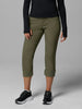 Columbia Women's Leslie Falls Pants II in Beige and Green