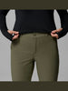 Columbia Women's Leslie Falls Pants II in Beige and Green