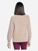 Skechers Women's SKECHLUXE Elevate Crewneck Beige, blue & mauve