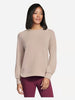 Skechers Women's SKECHLUXE Elevate Crewneck Beige, blue & mauve