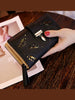 Hollowed Out Leaves Women's Leather Wallet