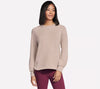 Skechers Women's SKECHLUXE Elevate Crewneck Beige, blue & mauve